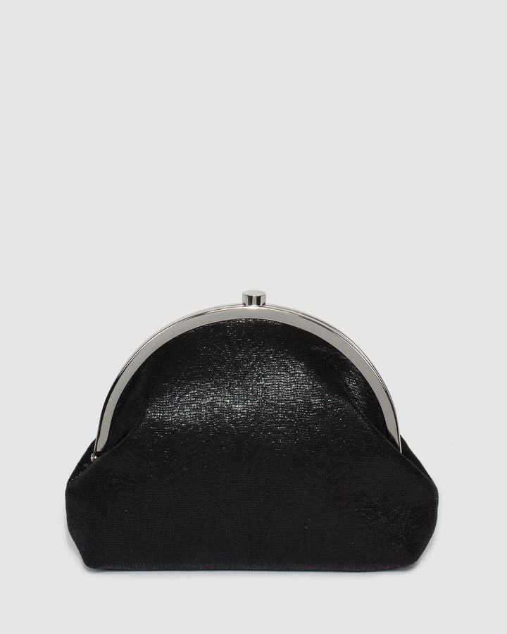 Colette by Colette Hayman Black Mona Clutch Bag