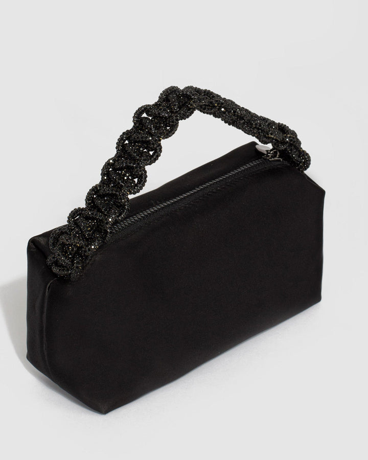 Colette by Colette Hayman Black Monica Top Handle Bag