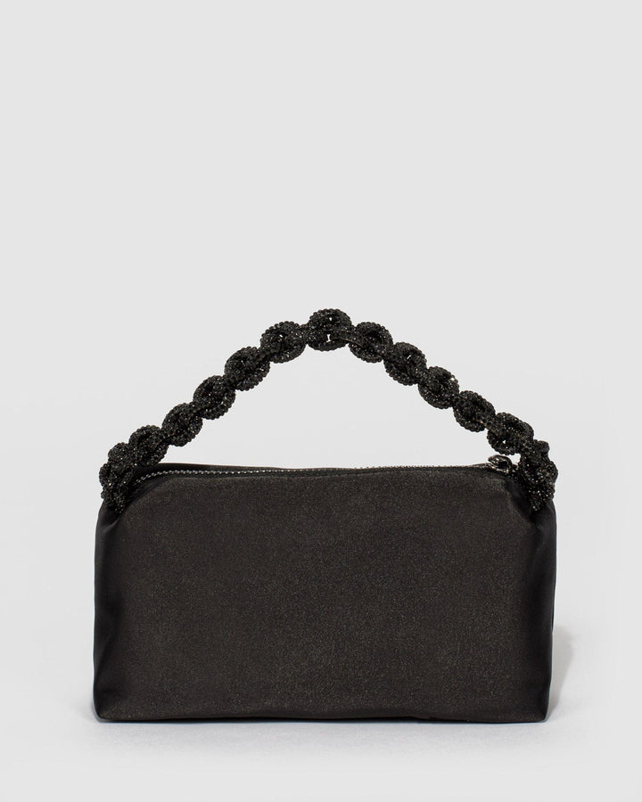 Colette by Colette Hayman Black Monica Top Handle Bag