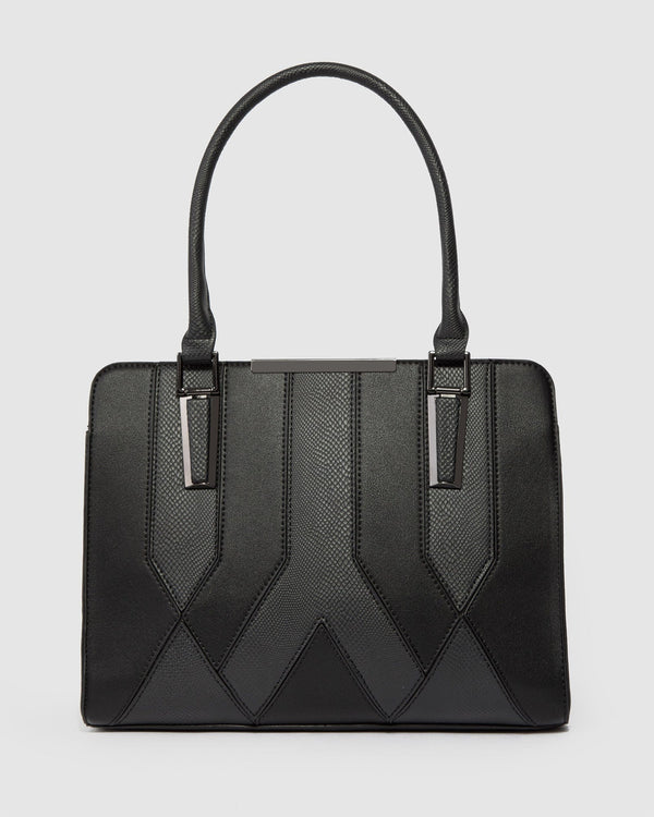 Colette by Colette Hayman Black Norna Tote Bag