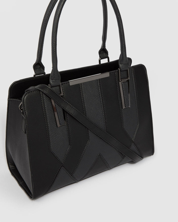 Colette by Colette Hayman Black Norna Tote Bag