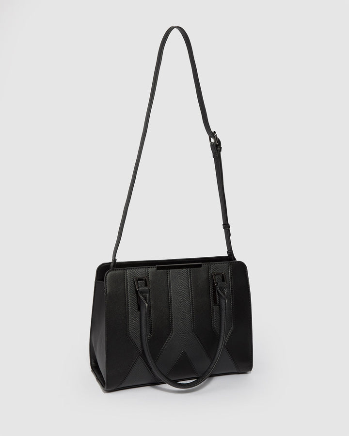 Colette by Colette Hayman Black Norna Tote Bag