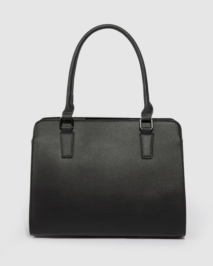 Colette by Colette Hayman Black Norna Tote Bag