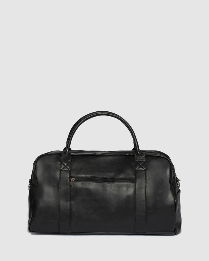 Colette by Colette Hayman Black Quilted Weekender Bag