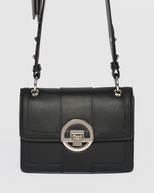 Colette by Colette Hayman Black Sierra Pouch Crossbody Bag