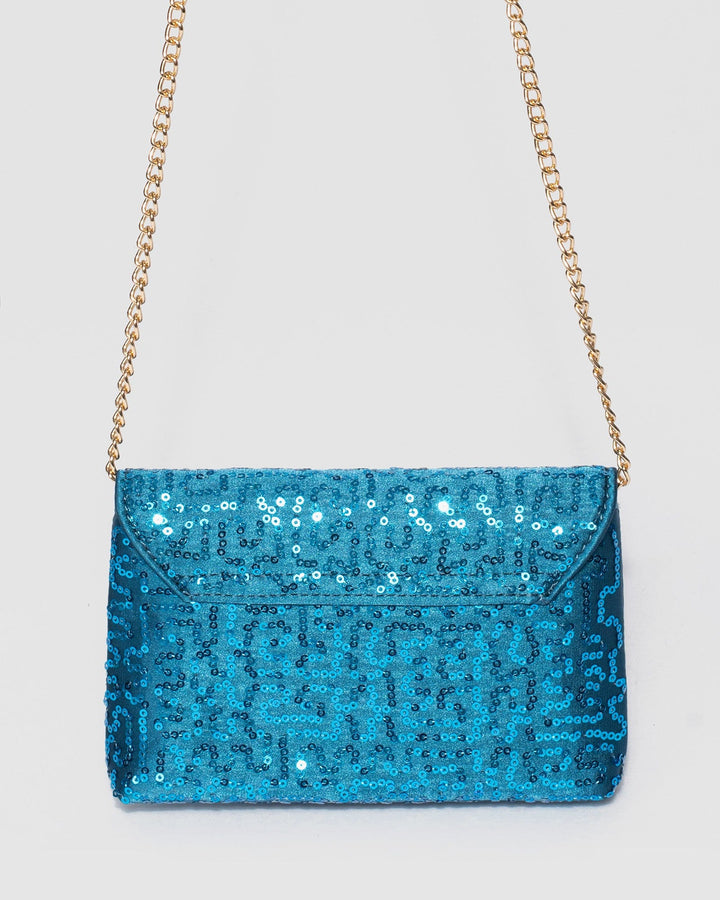 Colette by Colette Hayman Blue Brielle Star Clutch Bag