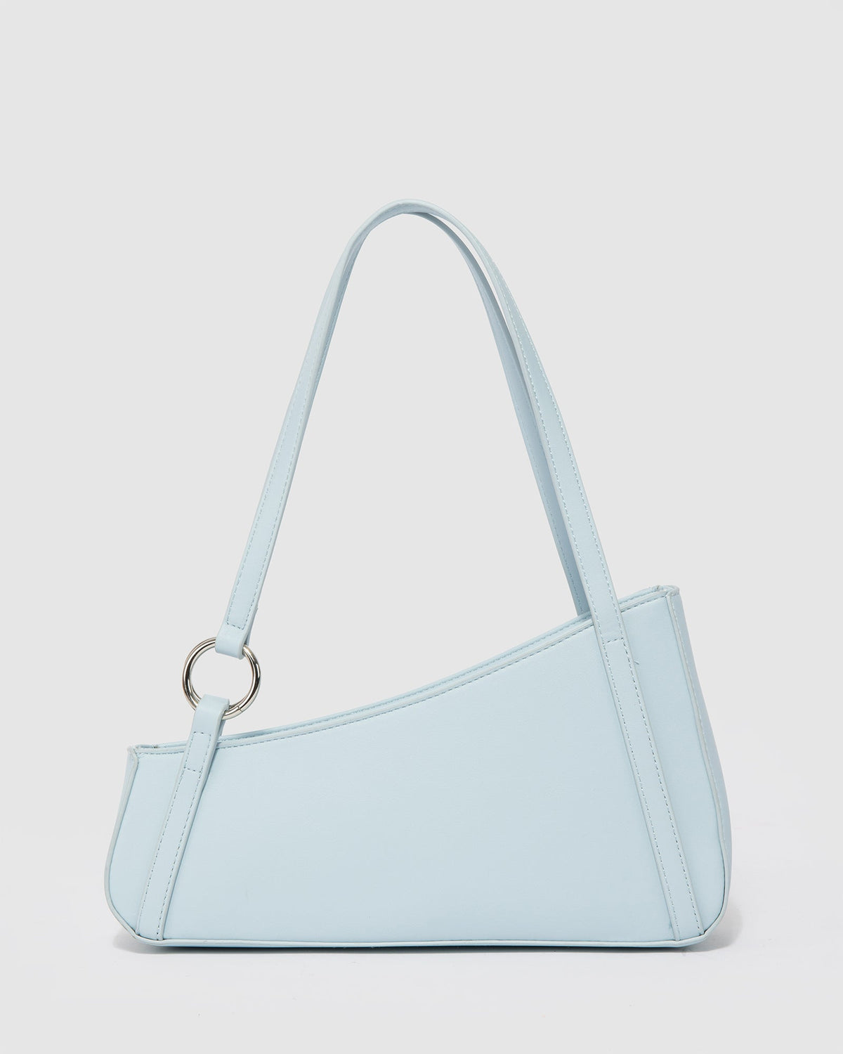 Blue Kai Asymmetrical Shoulder Bag