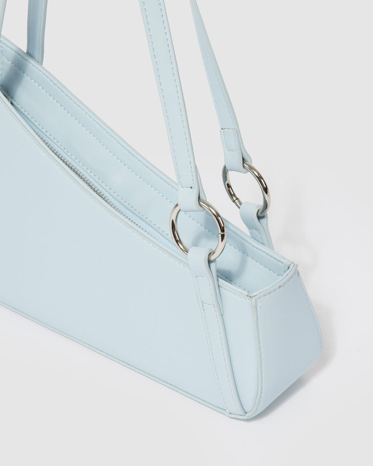 Blue Kai Asymmetrical Shoulder Bag