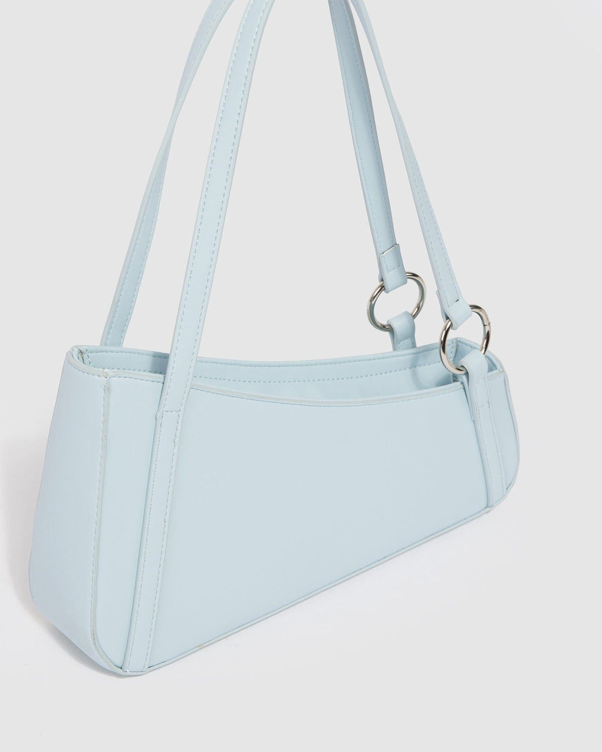 Blue Kai Asymmetrical Shoulder Bag