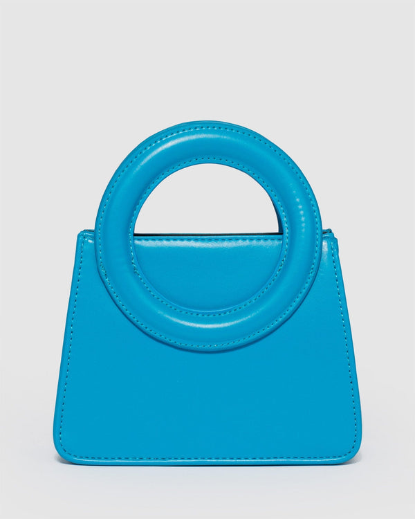 Colette by Colette Hayman Blue Sibel Top Handle Mini Bag