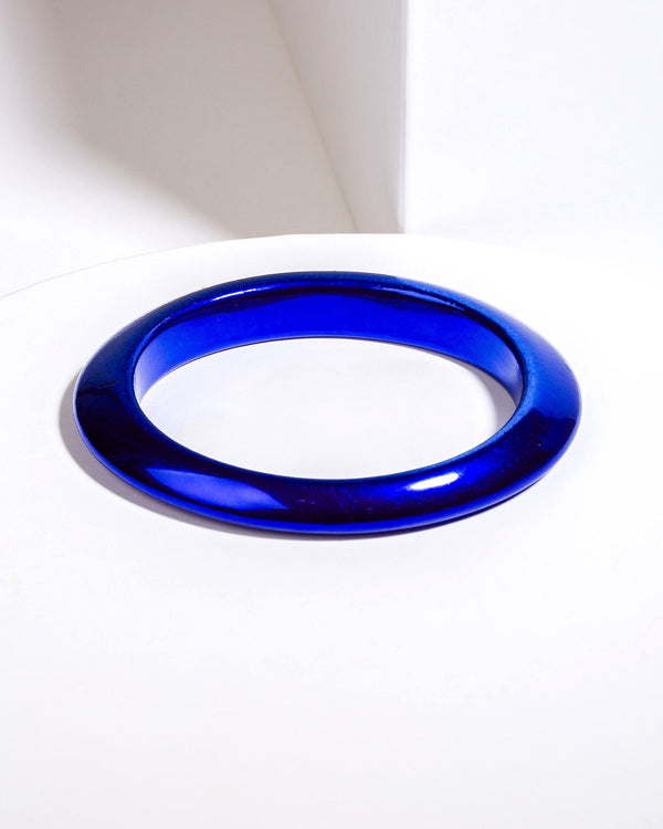 Colette by Colette Hayman Blue Statement Chunky Bangle