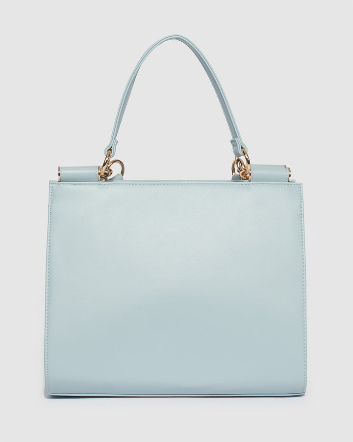 Colette by Colette Hayman Blue Stephanie Stripe Tote Bag