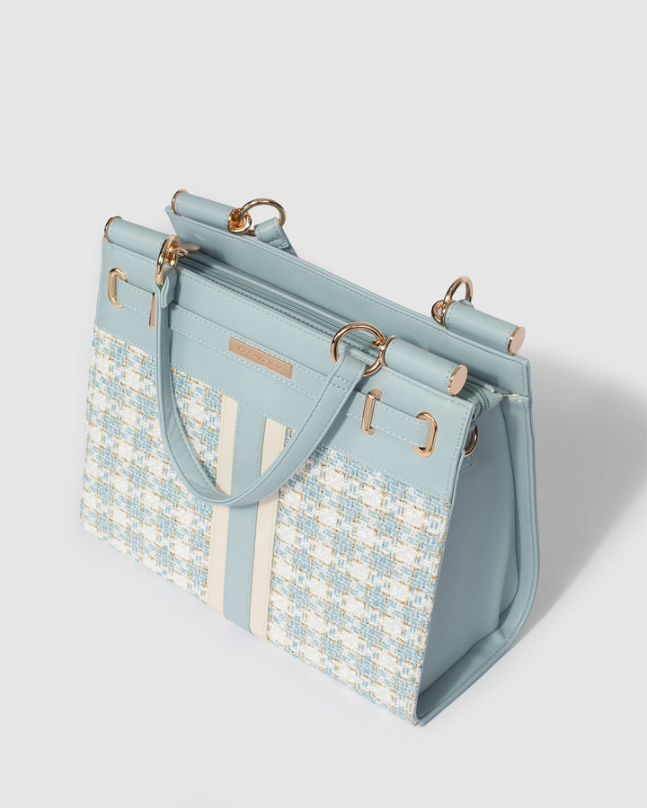 Colette by Colette Hayman Blue Stephanie Stripe Tote Bag