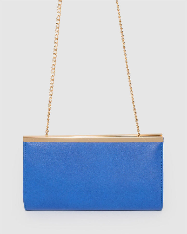 Colette by Colette Hayman Blue Taylor Classic Clutch Bag