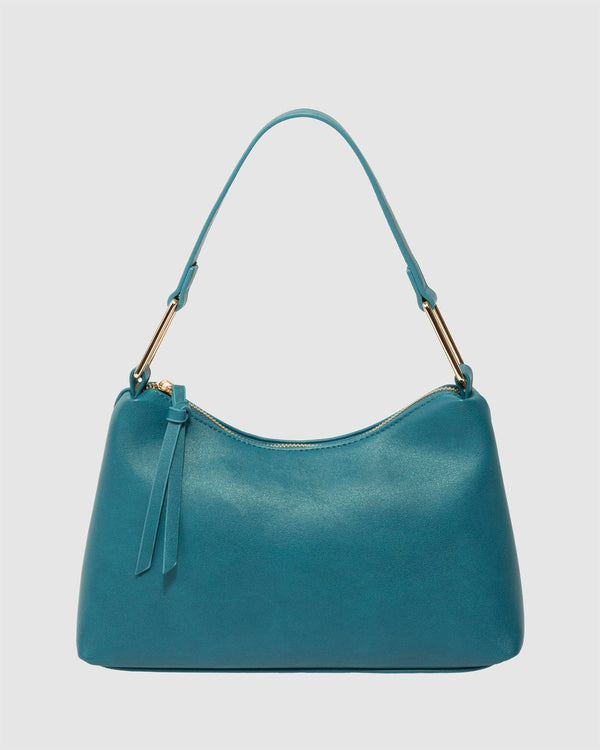 Colette by Colette Hayman Blue Tommie Tassel Shoulder Bag