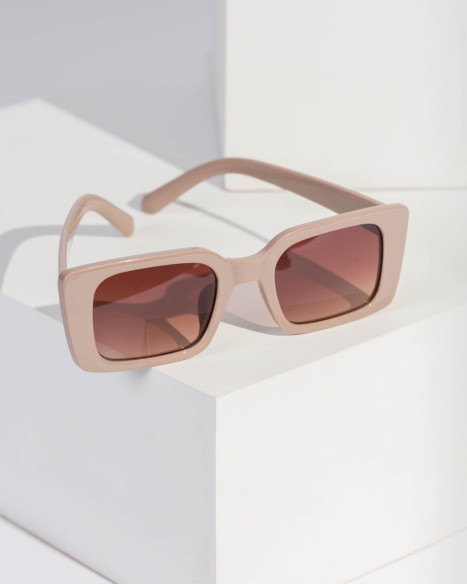 Brown Rectangle Sunglasses Online Colette Hayman colette by colette hayman