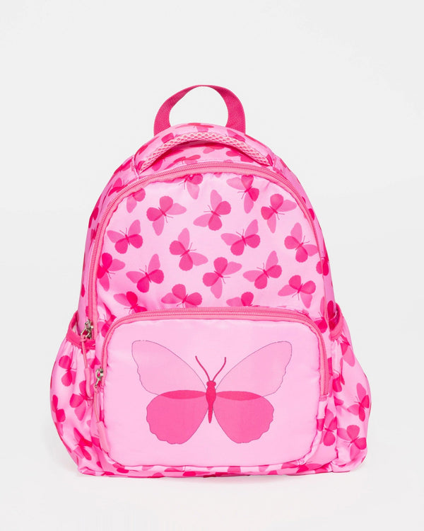 Colette by Colette Hayman Butterfly Print Small Rounded Backpack