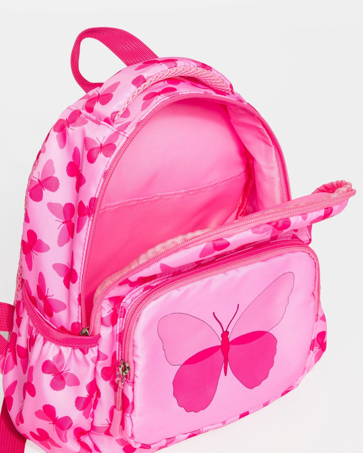 Colette by Colette Hayman Butterfly Print Small Rounded Backpack