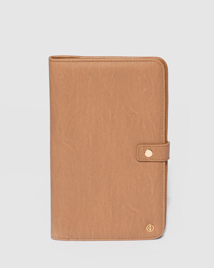 Caramel Classic Travel Wallet colette by colette hayman