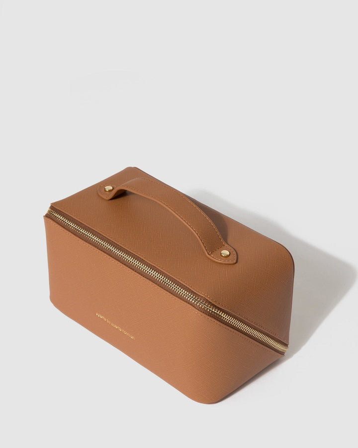 Colette by Colette Hayman Caramel Fold Out Cosmetic Case