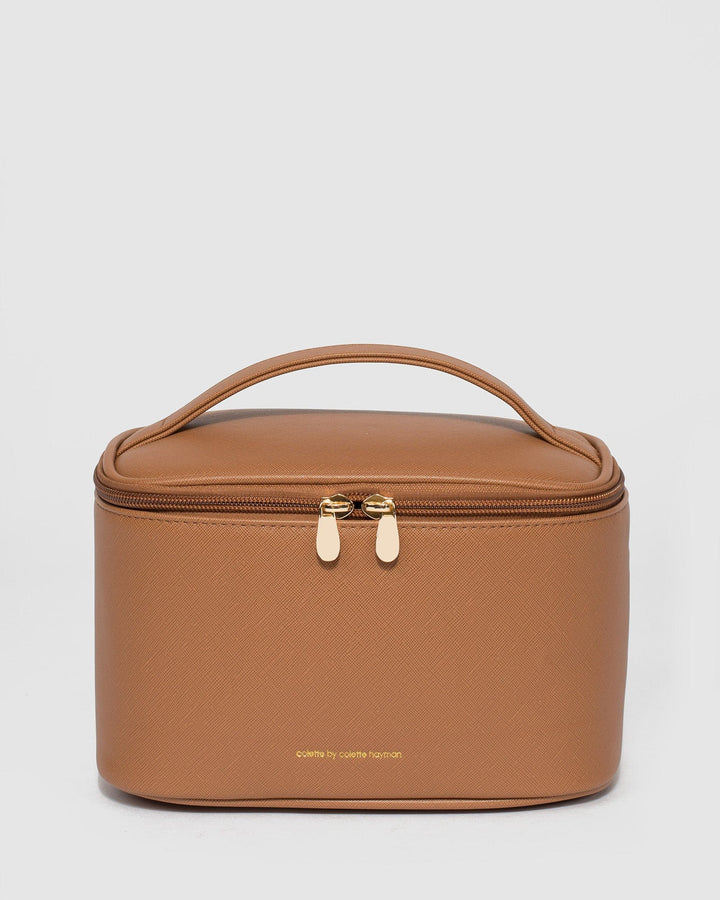 Colette by Colette Hayman Caramel Small Cosmetic Case