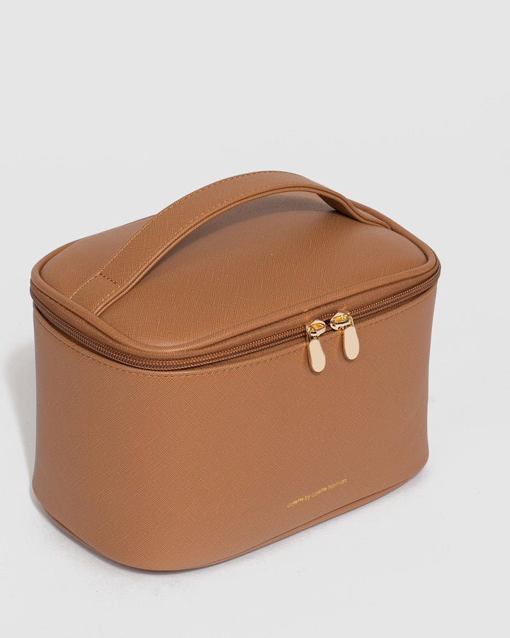 Colette by Colette Hayman Caramel Small Cosmetic Case