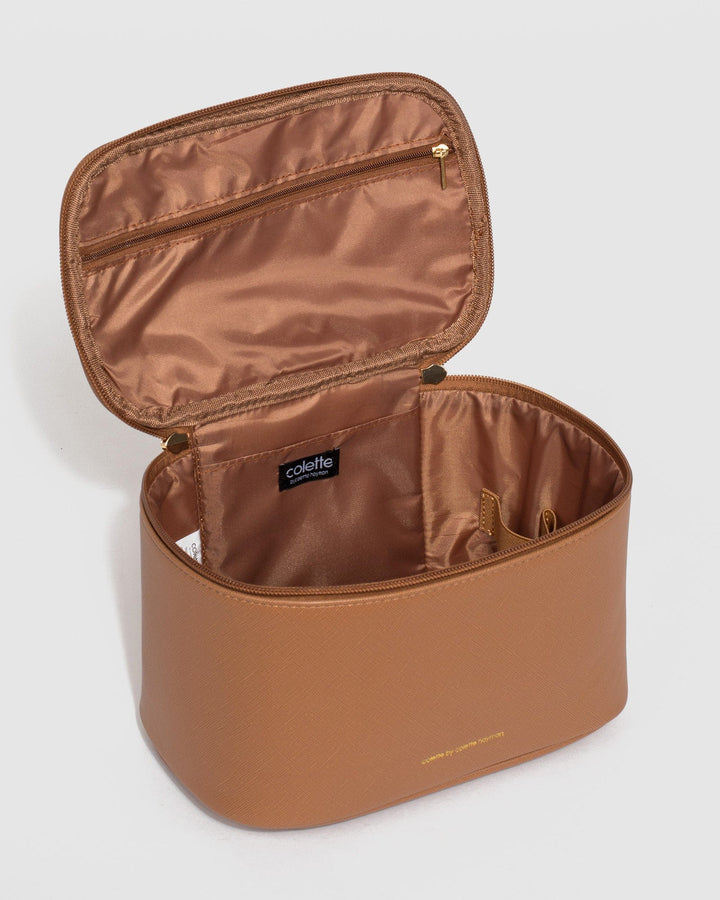 Colette by Colette Hayman Caramel Small Cosmetic Case