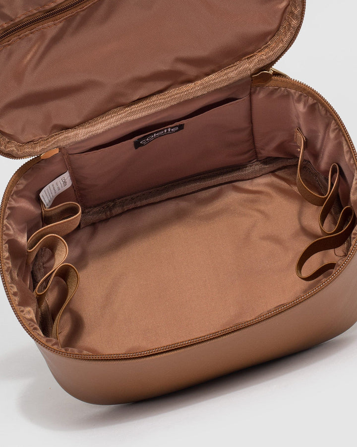 Colette by Colette Hayman Caramel Small Cosmetic Case