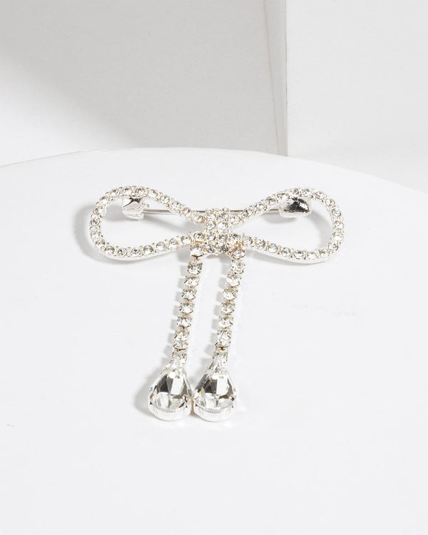 Colette by Colette Hayman Crystal Bow Brooch
