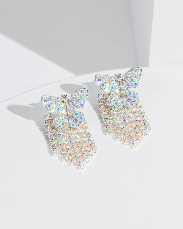 Colette by Colette Hayman Crystal Butterfly Earring Pack