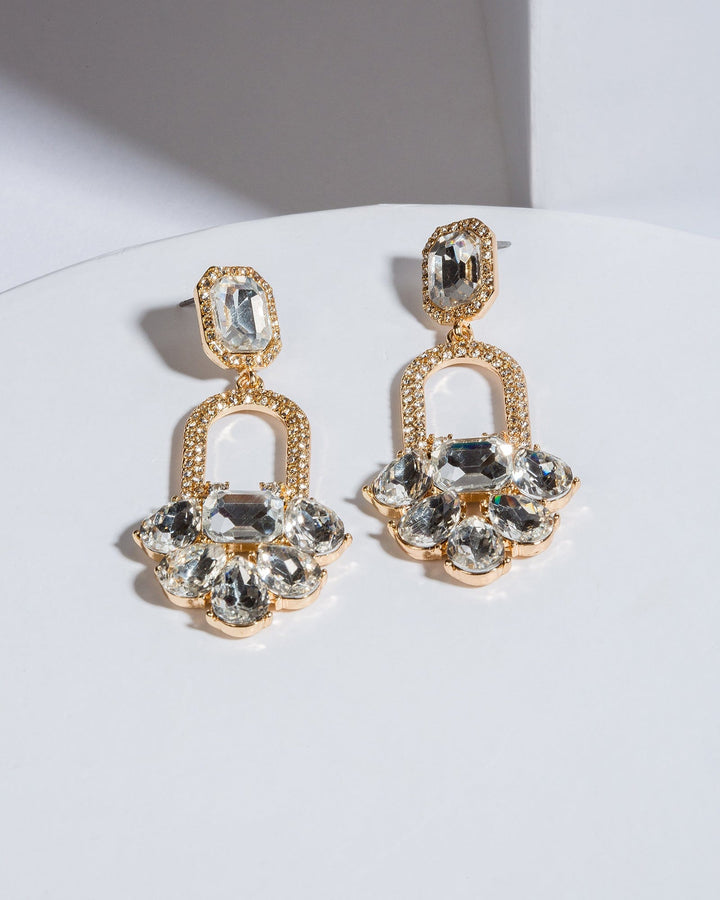 Colette by Colette Hayman Crystal Crystal Arch Drop Earrings