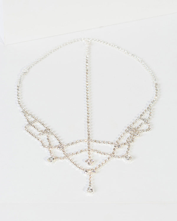 Colette by Colette Hayman Crystal Crystal Detail Head Chain