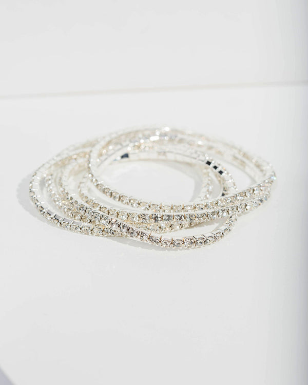 Colette by Colette Hayman Crystal Cup Chain Bracelet Pack