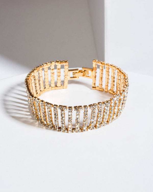 Colette by Colette Hayman Crystal Lined Bracelet