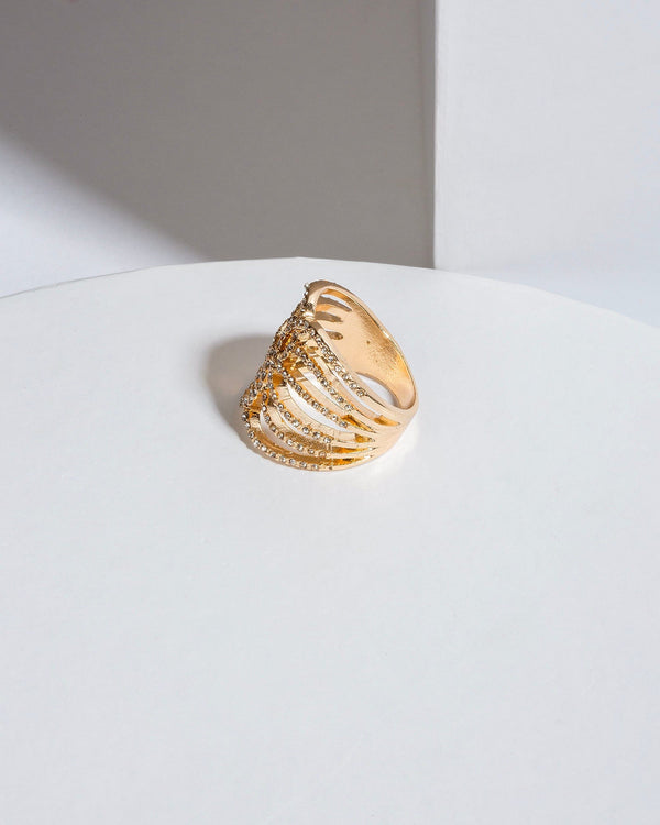 Colette by Colette Hayman Crystal Looped Crystal Ring