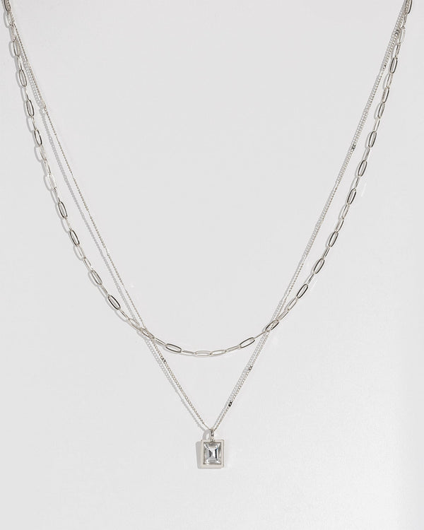 Colette by Colette Hayman Crystal Pendant Necklace Pack