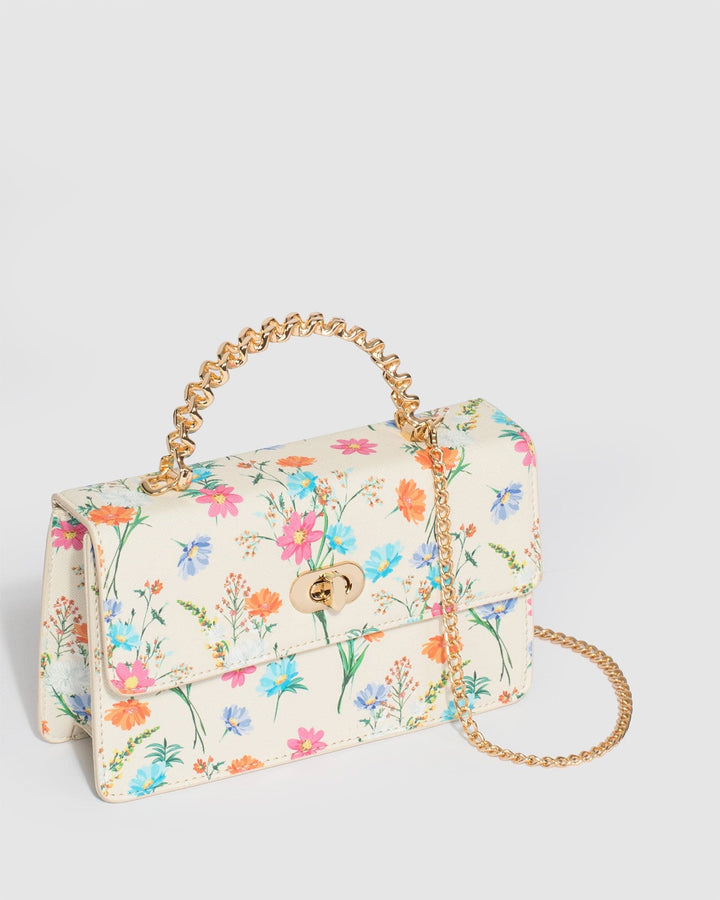 Colette by Colette Hayman Flower Print Nynke Spring Handle Bag