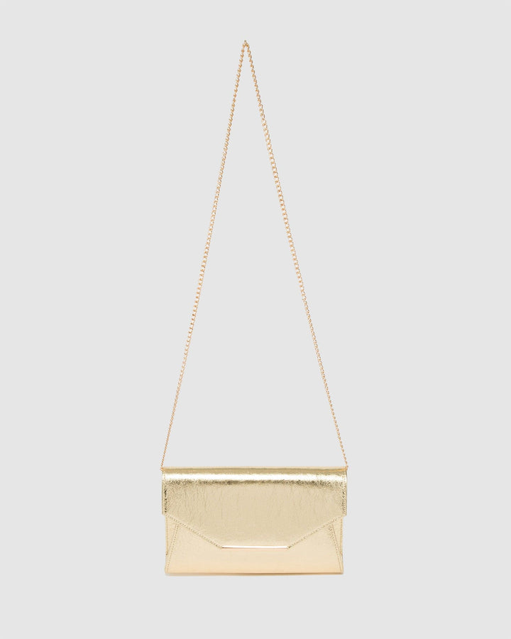 Colette by Colette Hayman Gold Brianna Clutch Bag