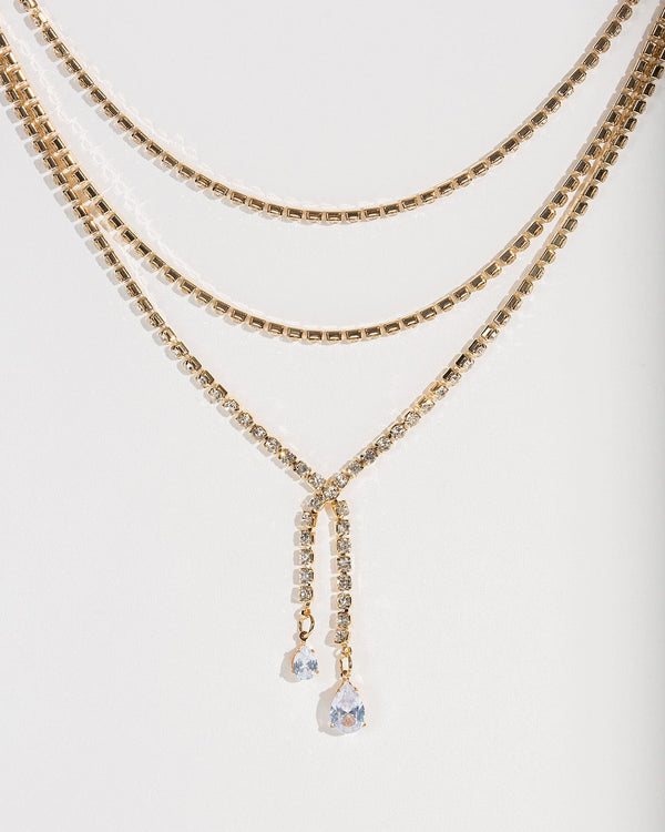 Colette by Colette Hayman Gold Chunky Chain Looped Necklace