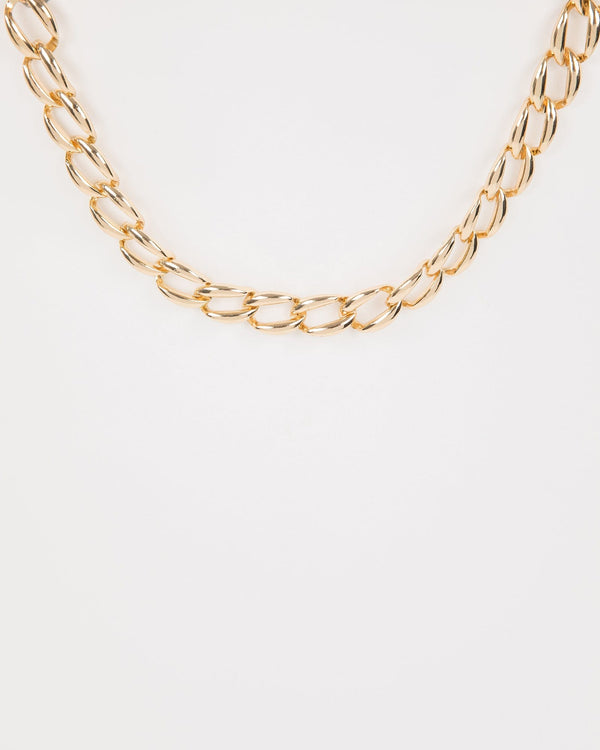 Colette by Colette Hayman Gold Chunky Chain Necklace