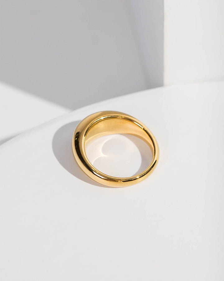 Colette by Colette Hayman Gold Dome Band Ring