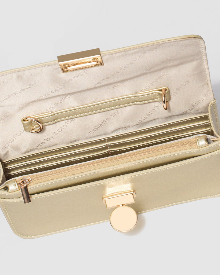 Colette by Colette Hayman Gold Eboni Hardware Crossbody Bag