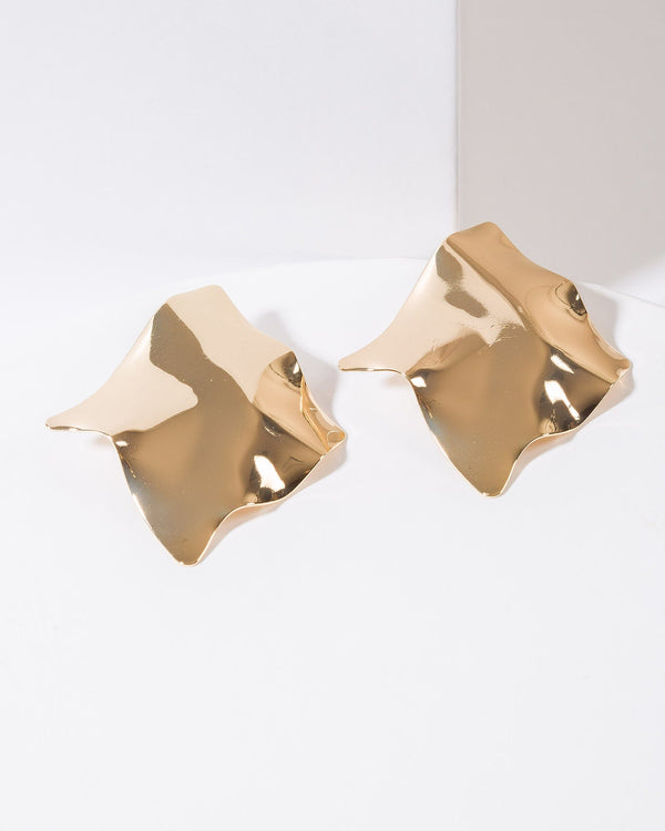 Colette Stud Earring GOLD main image 1