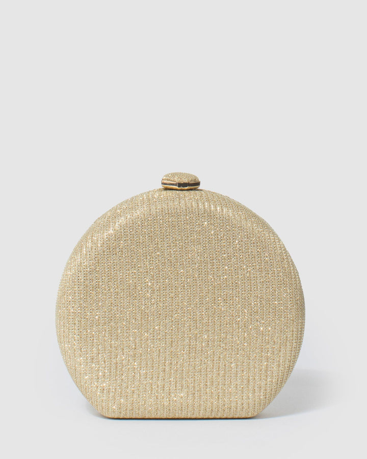 Colette by Colette Hayman Gold Jayde Clutch Bag