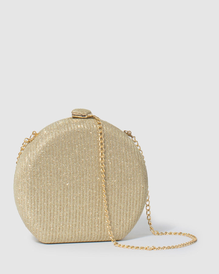 Colette by Colette Hayman Gold Jayde Clutch Bag
