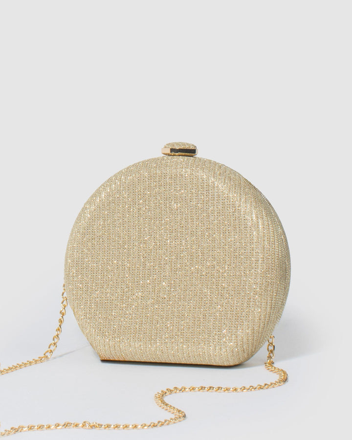 Colette by Colette Hayman Gold Jayde Clutch Bag