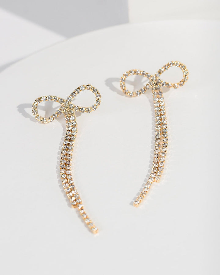 Colette by Colette Hayman Gold Loop Tassel Earrings