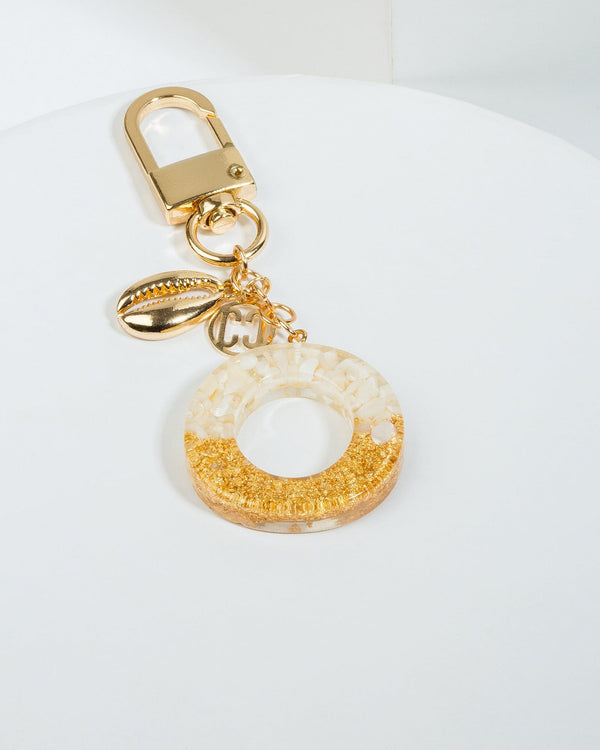 Colette by Colette Hayman Gold O - Initial Bag Charm Beach