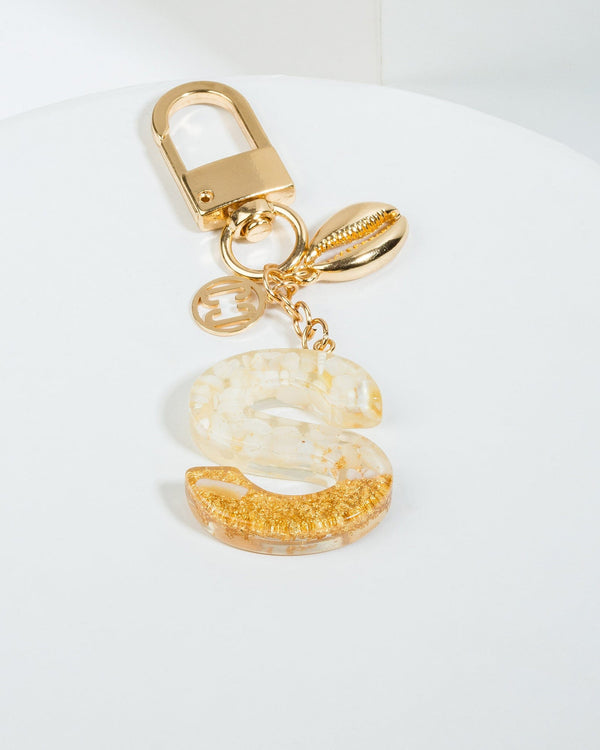 Colette by Colette Hayman Gold S - Initial Bag Charm Beach
