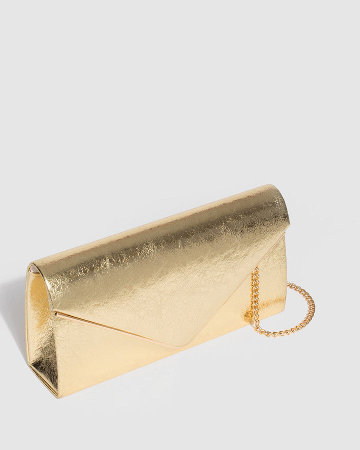 Colette by Colette Hayman Gold Sammie Clutch Bag